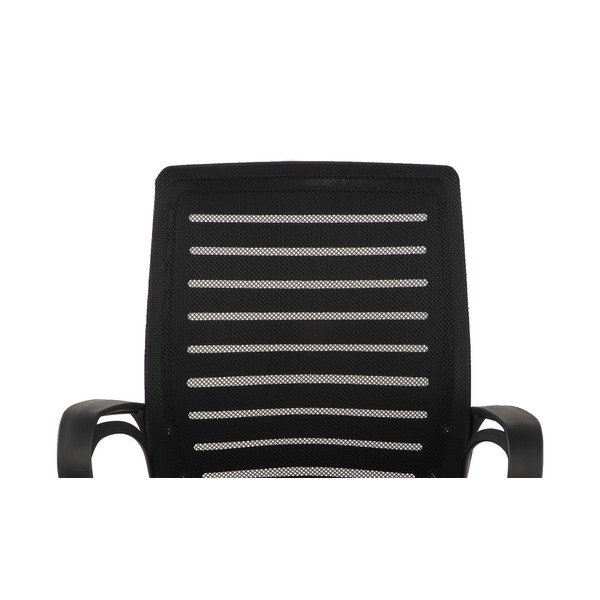 Juodos spalvos iš audinio biuro kėdė Evon – Bonami Essentials-image-4