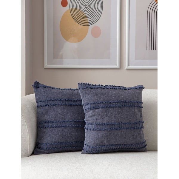 Dekoratyviniai pagalvių užvalkalai 2 vnt. 43x43 cm Tuffet – Mioli Decor-image-3