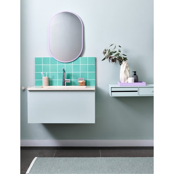 Šviesiai žalios spalvos lauko kilimas 60x250 cm Mono Sage Army – Pappelina-image-3