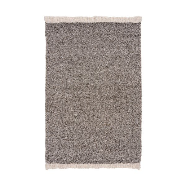 Rudos spalvos/smėlio spalvos antklodė ir pledas 130x180 cm Sira – House Nordic-image-3