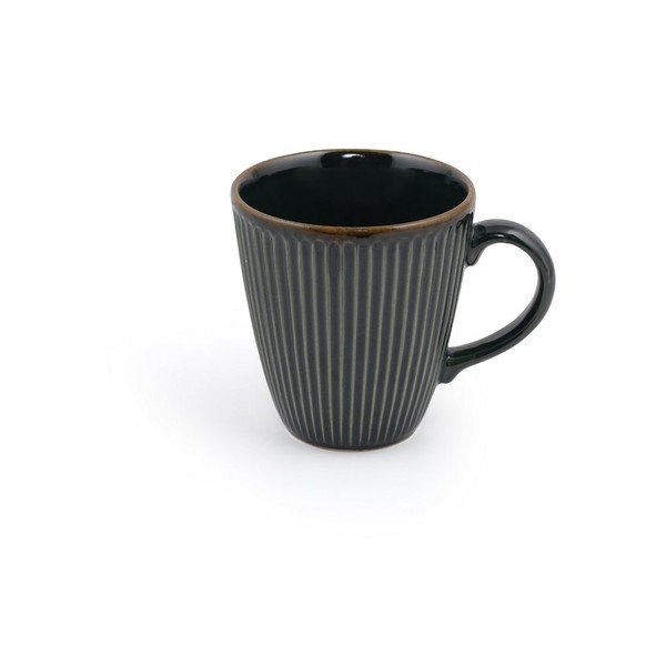 Puodeliai tamsiai žalios spalvos iš keramikos 6 vnt. 0.3 l – Hermia-image-3