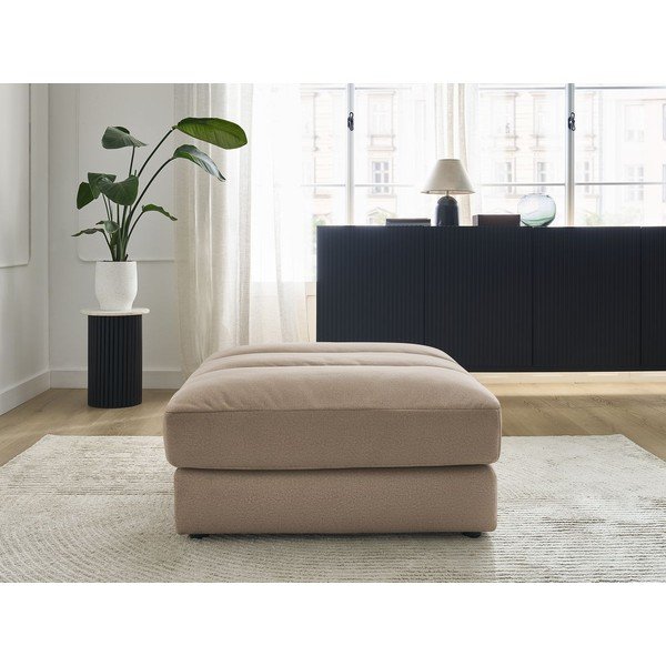 Taupe spalvos taburetė iš velveto Sierra – Bobochic Paris-image-4