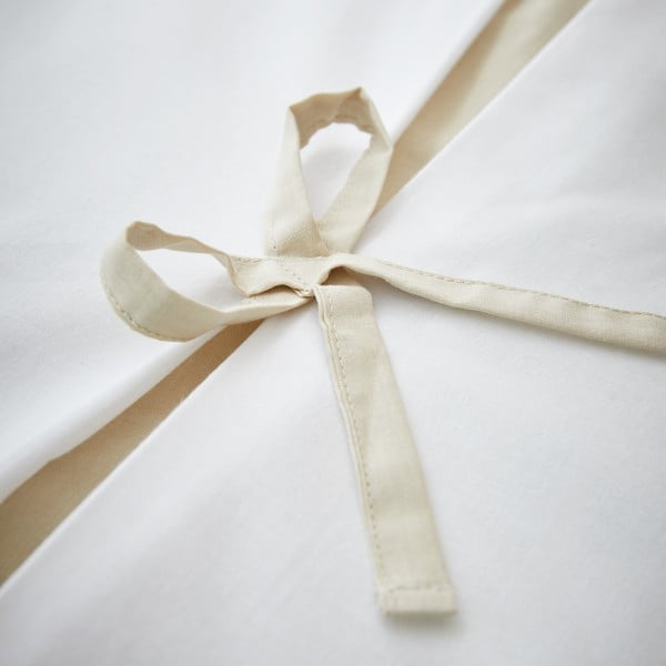 Viengulė patalynė baltos spalvos 135x200 cm Milo Bow – Catherine Lansfield-image-4