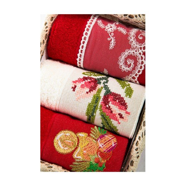 3 rankšluosčių rinkinys Xmas V25, 30x50 cm-image-1