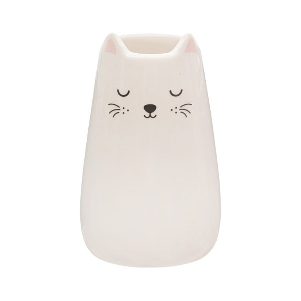 Vaza iš dolomito kreminės spalvos (aukštis 10,5 cm) Cat – Sass & Belle