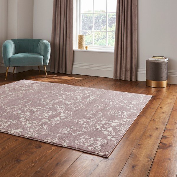 Violetinės spalvos kilimas 200x285 cm Imperial Wine – Think Rugs-image-2