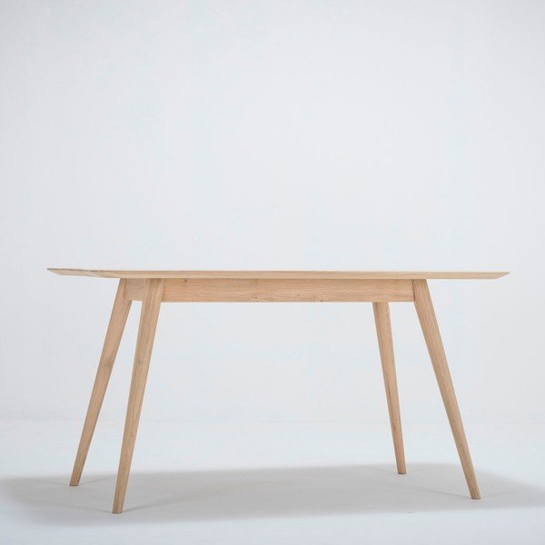 Ąžuolinis valgomojo stalas Gazzda Stafa, 140 x 90 cm-image-2