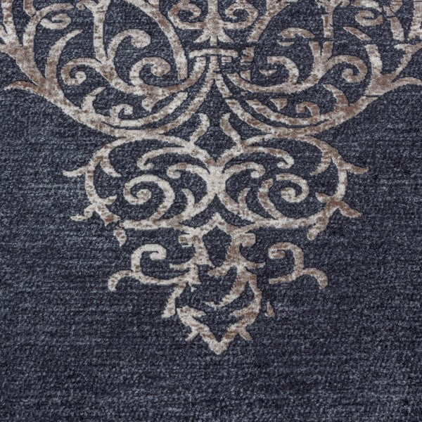 Skalbiamas kilimas antracito spalvos 80x250 cm Fiesta – Ayyildiz Carpets-image-3