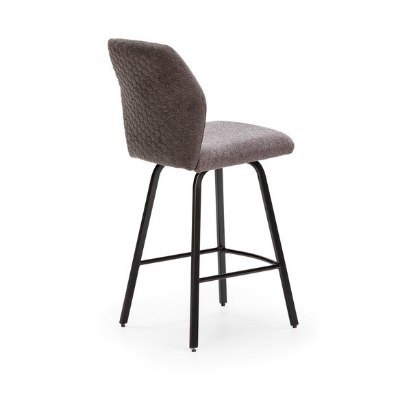 Tamsiai pilkos spalvos baro kėdės, 4 vnt., 65 cm Bei - Marckeric-image-4