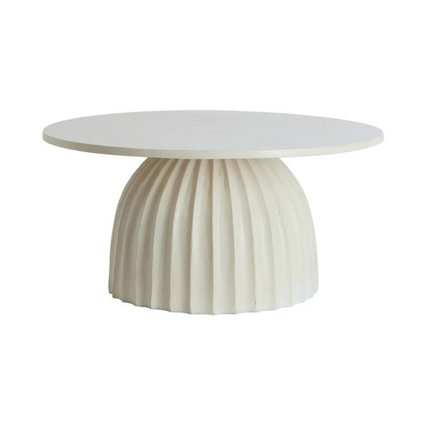 Iš metalo apvalios formos šoninis stalas ø 70 cm Veglia – Light & Living