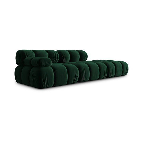 Sofa žalios spalvos iš velveto 282 cm Bellis – Micadoni Home-image-3