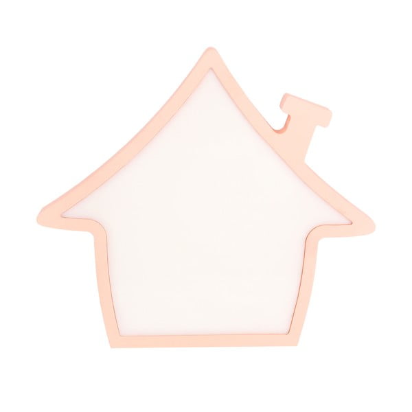 Rožinis vaikiškas šviestuvas House - Candellux Lighting-image-3