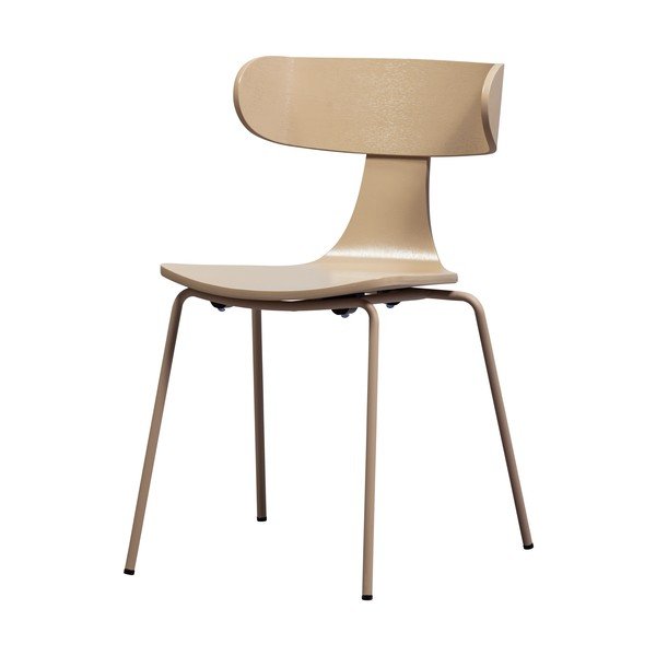 Natūralios spalvos valgomojo kėdė, kurią galima dėti viena ant kitos, iš uosio Form – WOOOD-image-3