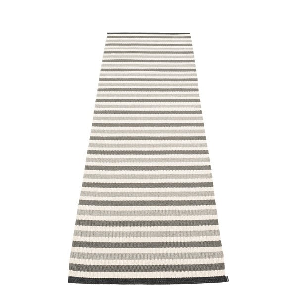 Pilkos spalvos/smėlio spalvos lauko kilimas 70x240 cm Teo Warm Grey – Pappelina