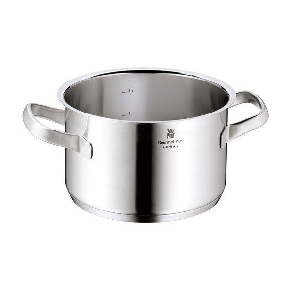 Nerūdijančio plieno puodas su dangčiu WMF Cromargan® Gourmet Plus, ⌀ 20 cm-image-3