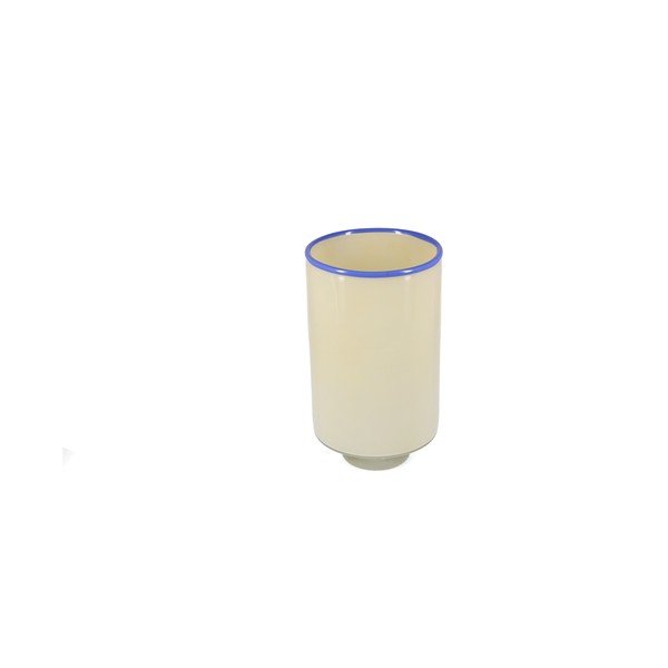 Kreminės spalvos iš stiklo  vaza (aukštis 26 cm) Milo – ONA-image-2