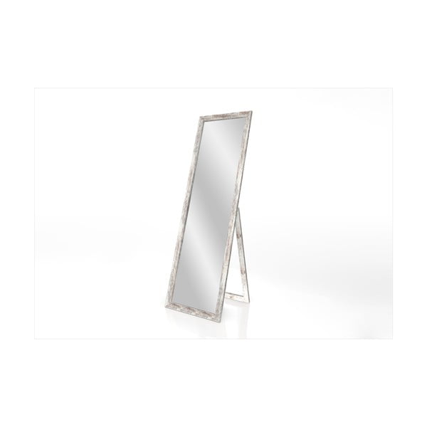 Grindų veidrodis su rėmu Patina Styler Sicilia, 46 x 146 cm