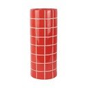 Raudonos spalvos iš keramikos vaza (aukštis 40 cm) Retro Tiles – PT LIVING