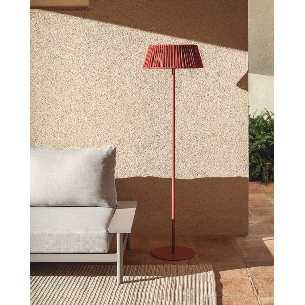 Nešiojamas/pastatomas lauko šviestuvas LED saulės baterijos (aukštis 160 cm) Aldet – Kave Home-image-1