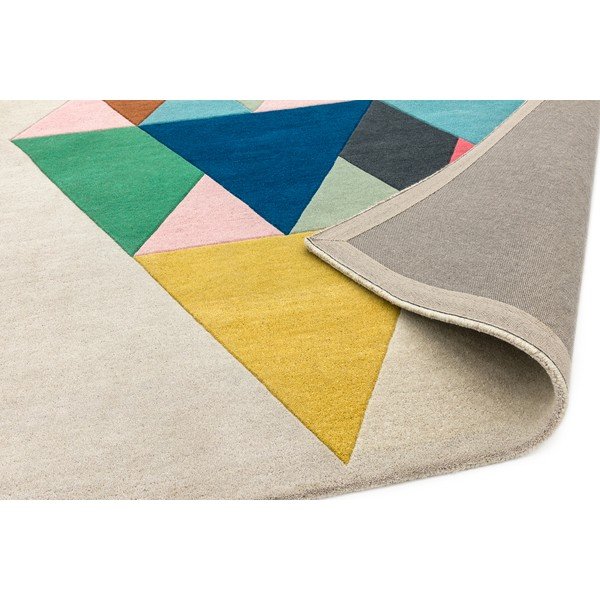 Kilimas Asiatic Carpets Triangle Multi, 120 x 170 cm-image-1