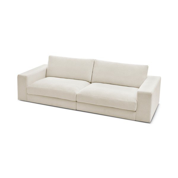 Smėlio spalvos iš kordinio velveto sofa 274 cm Leonard – Bobochic Paris-image-3