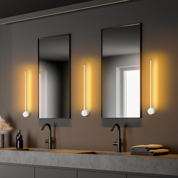 Baltos spalvos sieninė lempa LED Sword – Opviq lights-image-3