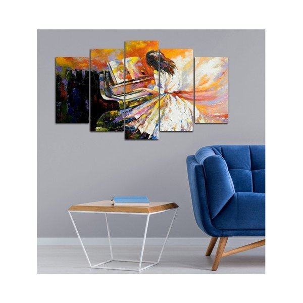 Insigne Malissa kelių dalių paveikslas, 102 x 60 cm-image-1