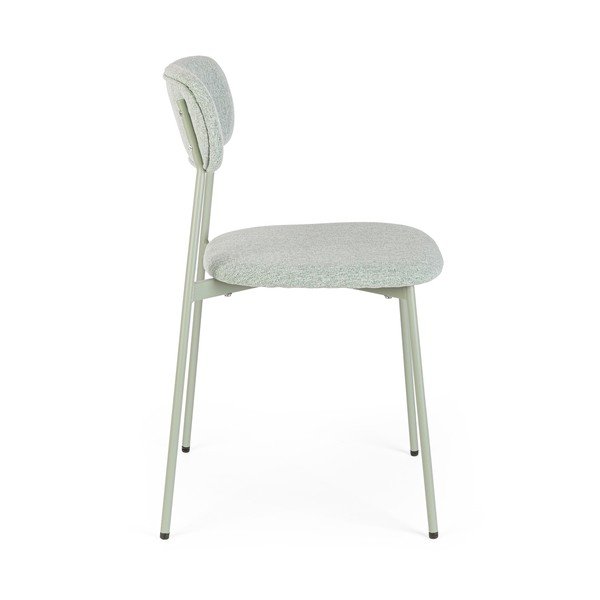 Mėtų spalvos iš audinio valgomojo kėdė Inka – Yes Everyday-image-3