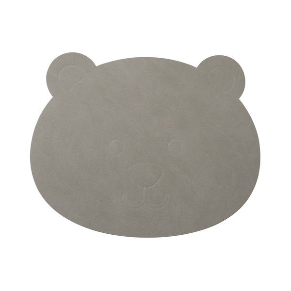 Iš eko odos vaikiškas padėkliukas 30x38 cm Bear Nupo – LIND DNA
