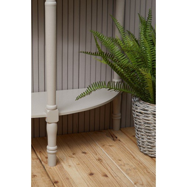 Smėlio spalvos iš pušies masyvo konsolinis staliukas 30x80 cm Heritage – Premier Housewares-image-2