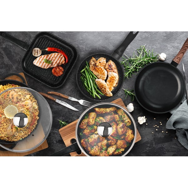 Keptuvė su nepridegančiu paviršiumi Pfluon Granit Orion Grande, ⌀ 28 cm-image-1