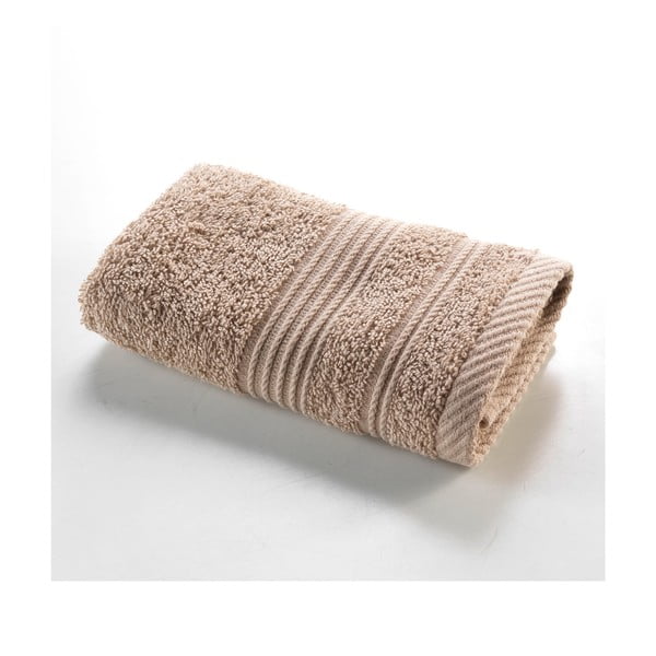 Šviesiai rudos spalvos iš frote audinio iš medvilnės rankšluostis 30x50 cm Tendresse – douceur d'intérieur