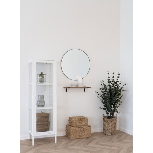 Natūralios spalvos sieninė lentyna iš uosio 50 cm Luxor – House Nordic-image-3