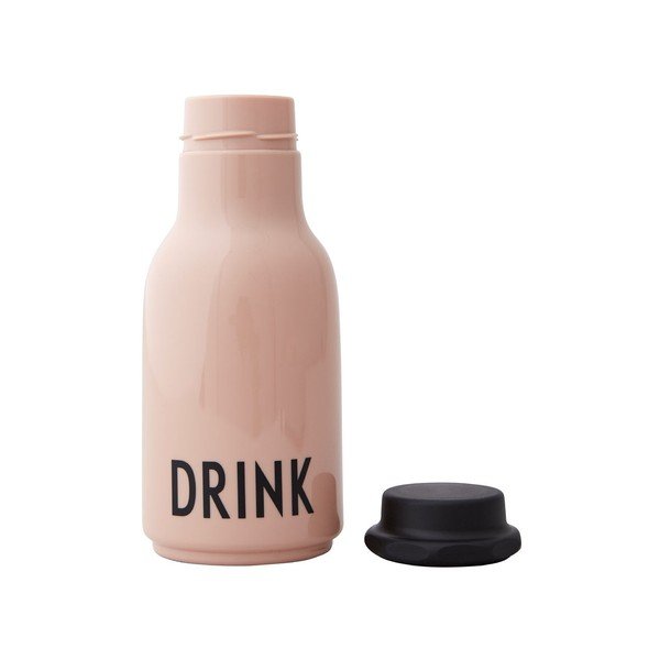 Rožinis kūdikio buteliukas Design Letters Drink, 330 ml-image-2