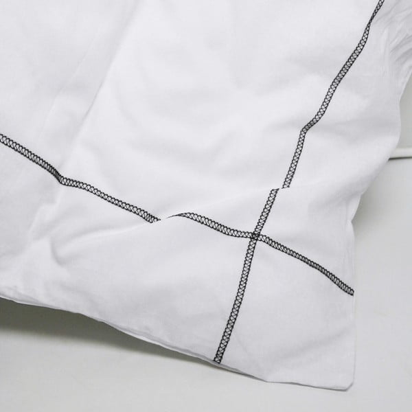 Medvilninis antklodės užvalkalas Happy Friday Basic Black, 200x200 cm-image-1