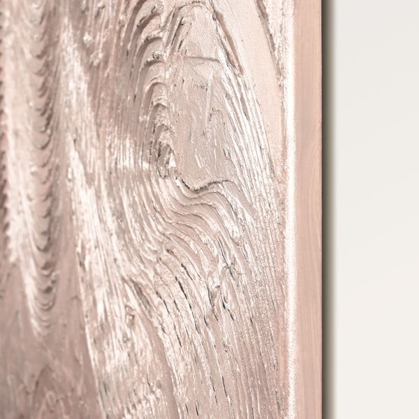 Paveikslas tapyba rankomis (tapyba) 88x118 cm Metallic Rose – Malerifabrikken-image-3