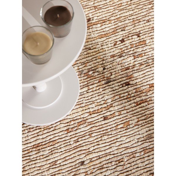 Rankų darbo smėlio spalvos iš vilnos kilimas 80x150 cm Bexley Woolwich – Ted Baker-image-4