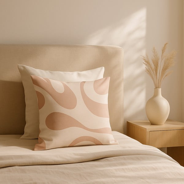Dekoratyvinis pagalvės užvalkalas 43x43 cm Strawberry Latte – Mila Home-image-3