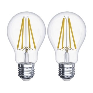 2 LED lempučių rinkinys EMOS Filament A60 A ++ Warm White, 6W E27
