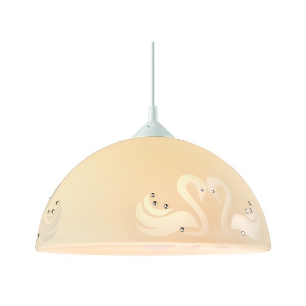 Smėlio spalvos pakabinamas šviestuvas LAMKUR Swan-image-1