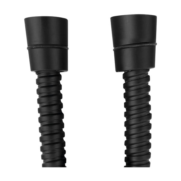 Iš nerūdijančio plieno dušo žarna matinės juodos spalvos Powerflex – Sapho-image-1