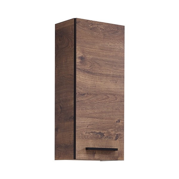 Rudos spalvos pakabinama vonios kambario spintelė su ąžuolo dekoru 30x70 cm Set 374 - Pelipal-image-2