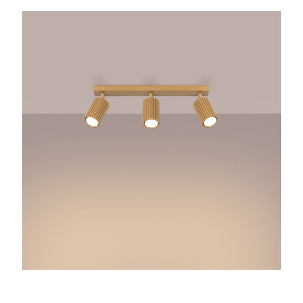 Auksinės spalvos taškinis šviestuvas 6,5x45 cm Gleam – Sollux-image-2