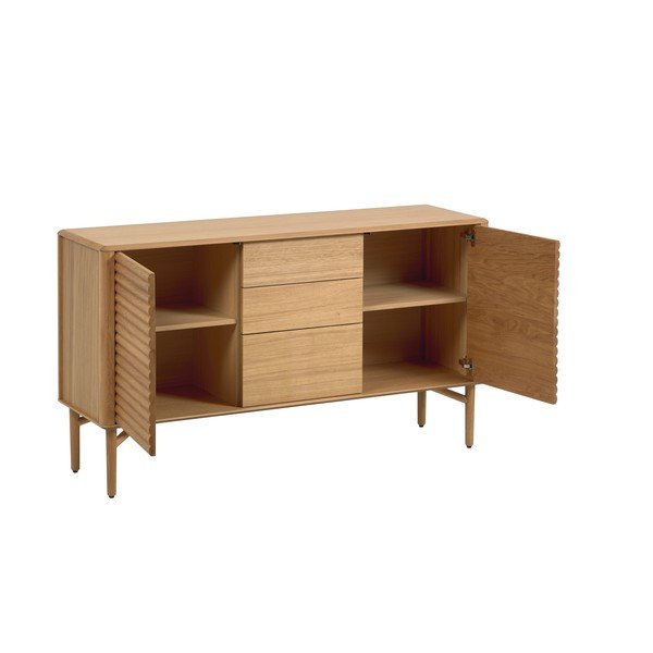 Ąžuolo medienos komoda Kave Home Lenon-image-2