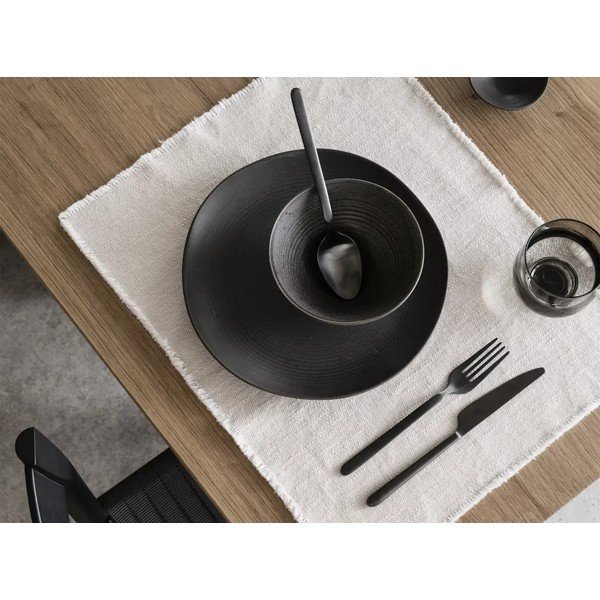 Tamsiai rudos spalvos iš keramikos lėkštė ø 26 cm Kumi – Blomus-image-1