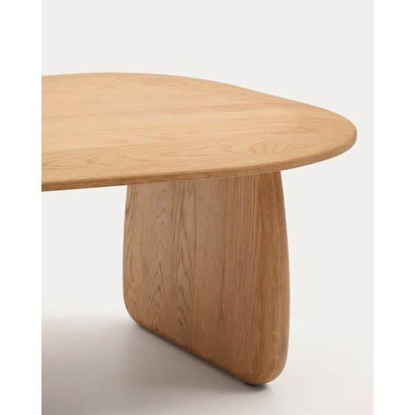 Iš ąžuolo masyvo šoninis stalas 70x71 cm Pirita – Kave Home-image-4