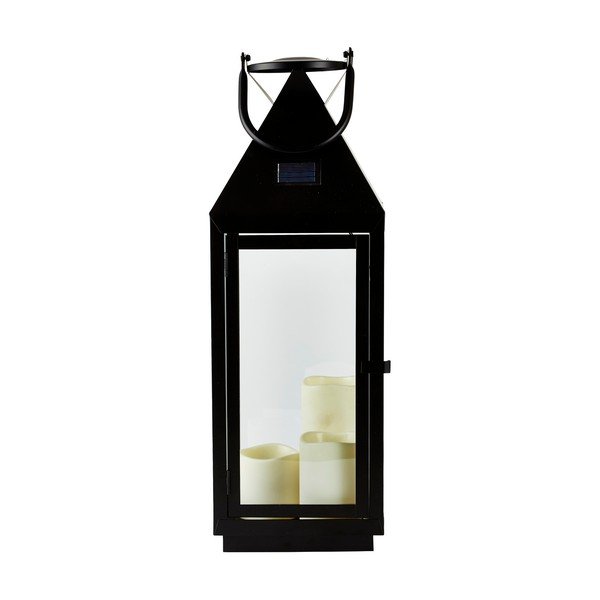 Žibintas su LED žvake ir saulės kolektoriumi "Villa Collection