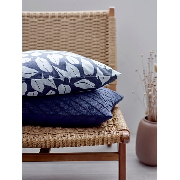 Mėlyna medvilninė pagalvė Södahl Benjamin, 50 x 50 cm-image-1