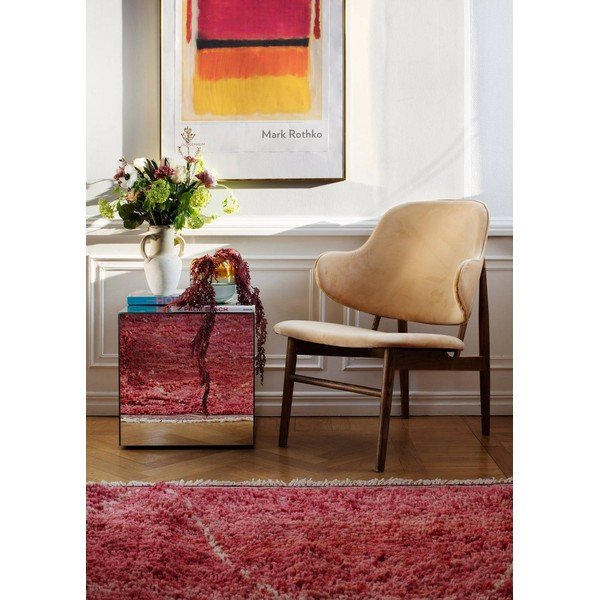 Iš stiklo šoninis stalas 45,5x45,5 cm Cube – Ellos Home-image-2