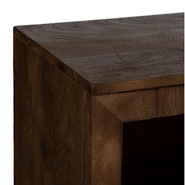 Rudos spalvos iš mango masyvo vitrina 180x87x35 cm Ravi – Ixia-image-3